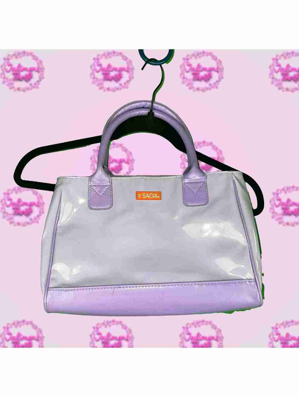SACHI Pastel Purple Insulated Lunch Tote